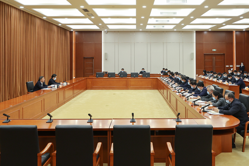 全國人代會江蘇代表團工作人員會議召開