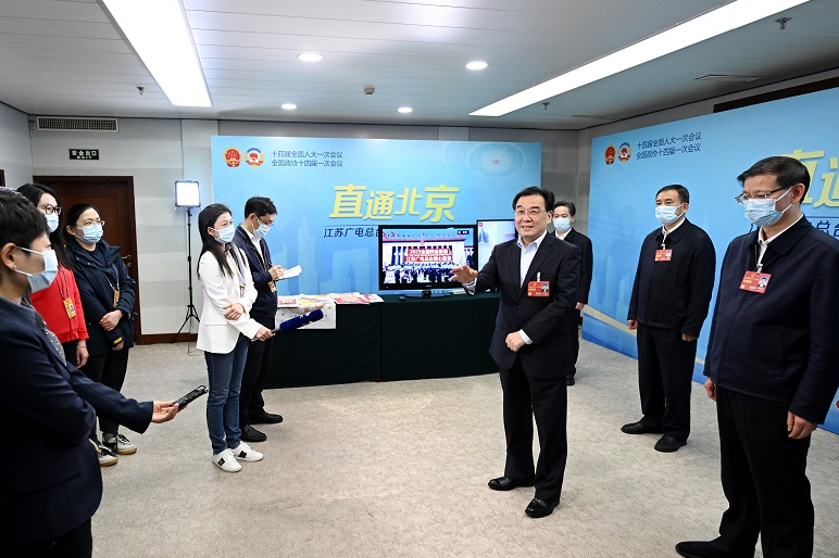 信長星許昆林看望報道全國兩會的我省新聞工作者 記錄偉大時代 反映人民心聲 廣泛凝聚起牢記囑托感恩奮進的磅礴力量